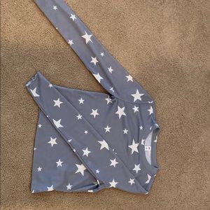 Fitted Star Long Sleeve Shirt